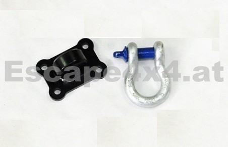 Iplusmile Abschlepphaken Set 4-tlg | Aus Carbonstahl | Für Auto & Anhänger