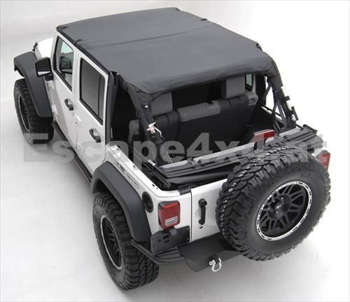 Verdeck - Bikini Soft Top Smittybilt Jeep Wrangler JK (07 ...