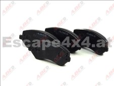 Vordere Bremsklötze ABE Toyota LC80