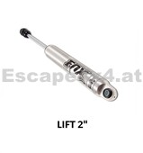 Vorderer Gas-Flüssigkeitsstoßdämpfer Fox 2.0 Performance Jeep Grand Cherokee ZJ 2"