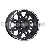 ALU-Felge Pro Comp Modell 7105 FLAT BLACK 17X8" 5x127 ET 0