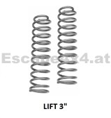 Vordere Federn Rough Country Jeep Cherokee XJ +3"