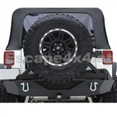 HD-Stoßstange hinten mit Ersatzradträger - Smittybilt XRC Armor - für Jeep Wrangler JK 2007-