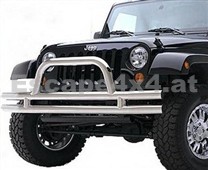 HD-Rohrstoßstange vorne aus Edelstahl - Smittybilt für Jeep Wrangler JK 2007-