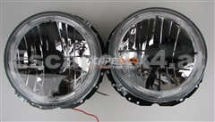 Lampen vorne mit Kreuz -  Angel Eyes