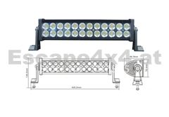 Offroad LED-Leuchte 40 cm 72 W