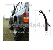 Kotflügelverbreiterung Gummi Muster 50