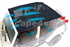 Verdeck - Bikini Top - Smittybilt  Jeep Wrangler JK (07-09)