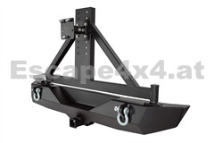 HD-Heckstoßstange mit Ersatzradhalter - Rough Country Jeep Wrangler JK