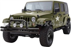 HD-Rohrstoßstange vorne in schwarz - Smittybilt für Jeep Wrangler JK 2007