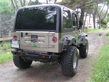 HD-Heckstoßstange - Rock's - Jeep Wrangler TJ