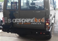 HD-Heckstoßstange - Toyota HZJ 78, 2007-