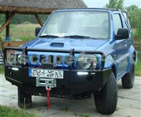 HD-Windenstoßstange vorne - Suzuki Jimny - mit  Rammschutz