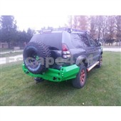 HD-Heckstoßstange mit Ersatzradträger - für Toyota LC 120  (5-türer)