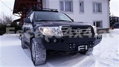 HD-Windenstoßstange vorne - für Toyota LC 200 - mit  Rammschutz