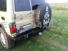 HD-Heckstoßstange - für Toyota HZJ 71 (98-)