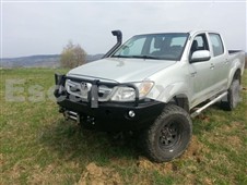 HD-Windenstoßstange vorne - für Toyota Hilux (06-11) - mit  Rammschutz