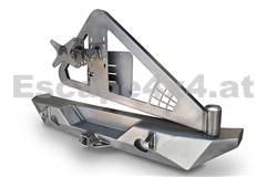 HD-Stoßstange hinten mit Ersatzradträger von Poison Spyder Rock Brawler II Jeep Wrangler JK