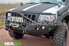 HD-Stoßstange vorne von Metal Pasja, Mod. Iron Man für Jeep Grand Cherokee WJ