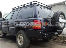 Ersatzradträger zu HD-Heckstoßstange Jeep Grand Cherokee ZJ