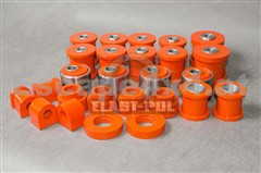 PU-Fahrwerkbuchsen Nissan Patrol Y61 3.0Di - Exenterbuchsen mit Metallhülse und Stabilisatorbuchsen