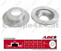 Bremsscheiben hinten für Nissan Patrol Y61 (Set 2 Stck.)