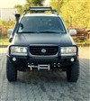 HD-Windenstoßstange vorne -  Suzuki Grand Vitara 1998-2004 - mit  Rammschutz