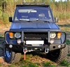 HD-Windenstoßstange vorne - für Toyota LJ 70 - LJ 78 - mit  Rammschutz