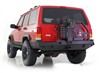 HD-Heckstoßstange mit Ersatzradträger - Smittybilt XRC für Jeep Cherokee XJ